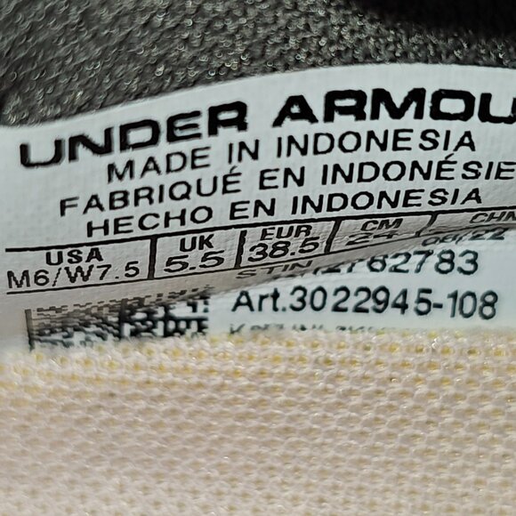 Under Armour HOVR Summit FT Sneaker Shoes 3022945-108 Women's Size 7.5 - Men's 6 - Picture 11 of 11